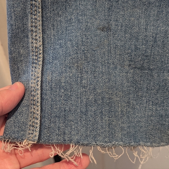 CLOSED Women's Pedal Position Frayed Ankle Denim Blue Jeans Size Italy 48 US 32 - Picture 9 of 15